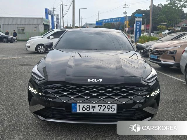 Kia K8 2022 Черный из Кореи