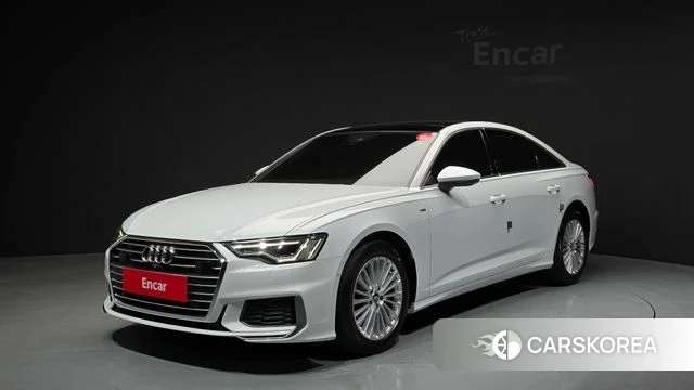 Audi A6 (C8) 2021 Белый из Кореи