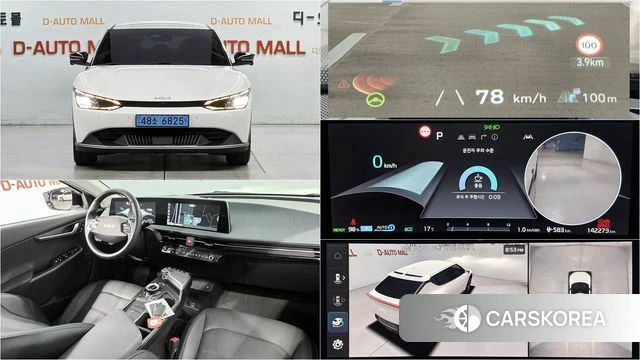 Kia EV6 2022 Белый из Кореи