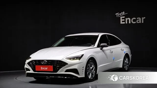 Hyundai Sonata (DN8) 2022 Белый из Кореи