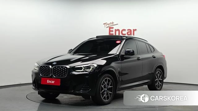 BMW X4 (G02) 2023 Черный из Кореи