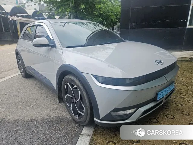 Hyundai Ionic 5 2022 Серебристо-серый из Кореи