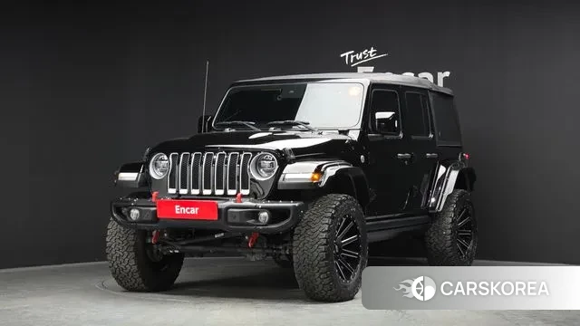 Jeep Wrangler (JL) 2019 Черный из Кореи