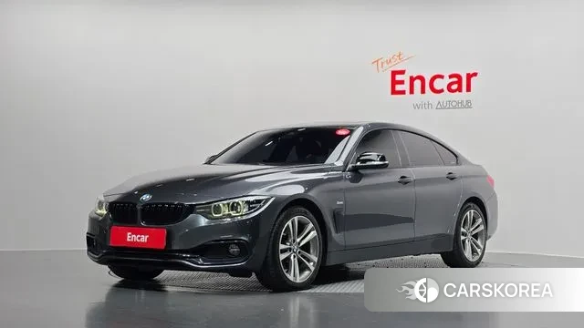 BMW 4 Series (F32) 2018 Серый из Кореи