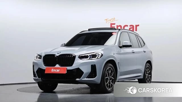 BMW X3 (G01) 2024 Серебристо-серый из Кореи