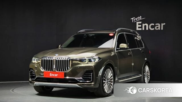 BMW X7 (G07) 2021 Коричневый из Кореи