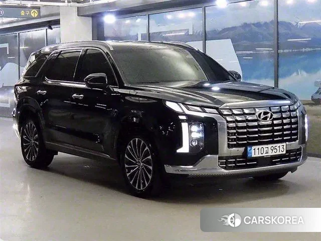 Hyundai The New Palisade 2023 Темно-зеленый из Кореи