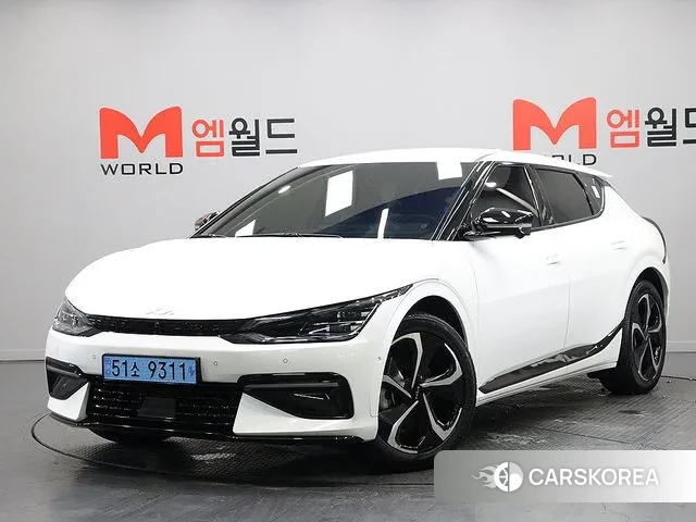 Kia EV6 2022 Белый из Кореи