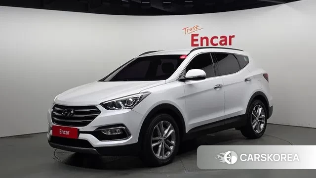 Hyundai Santa Fe The Prime 2018 Белый из Кореи