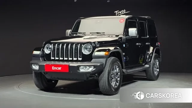 Jeep Wrangler (JL) 2022 Черный из Кореи