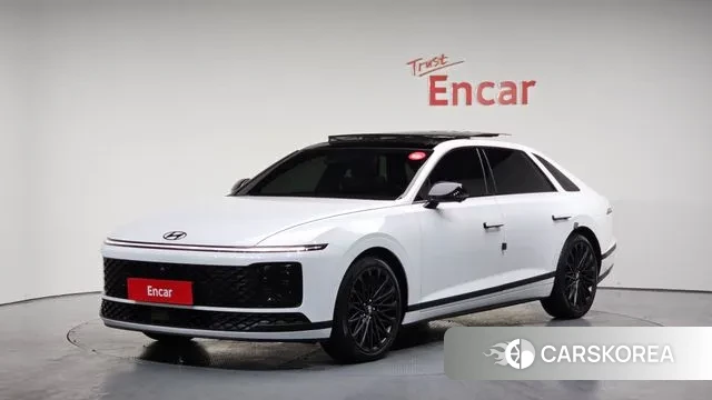 Hyundai Grandeur Hybrid (GN7) 2024 Белый из Кореи