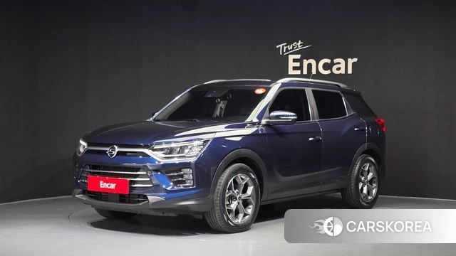 Ssangyong Beautiful Korando 2019 Синий из Кореи