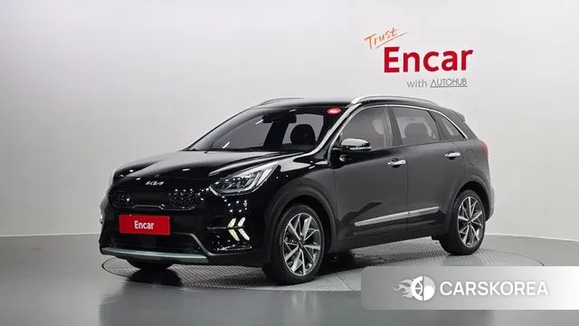 Kia The New Niro 2021 Черный из Кореи
