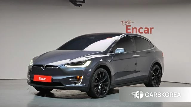 Tesla Model X 2020 Серый из Кореи