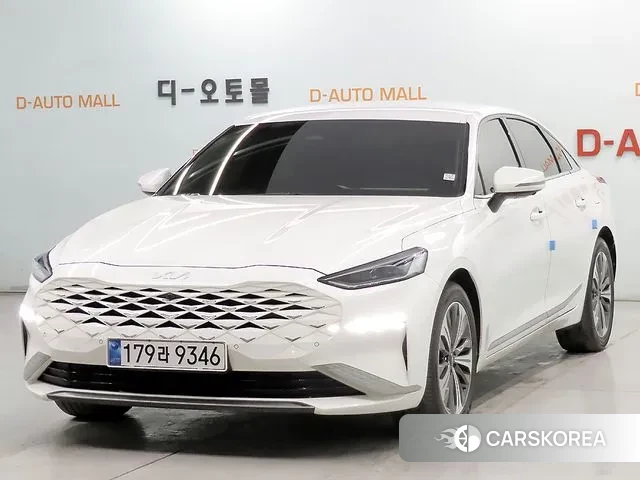 Kia K8 Hybrid 2022 Белый из Кореи