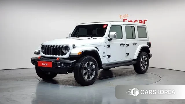 Jeep Wrangler (JL) 2023 Белый из Кореи