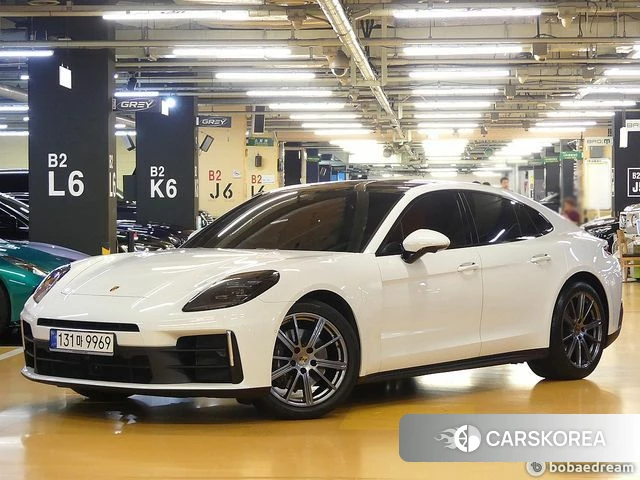 Porsche Panamera (976) 2024 Белый из Кореи