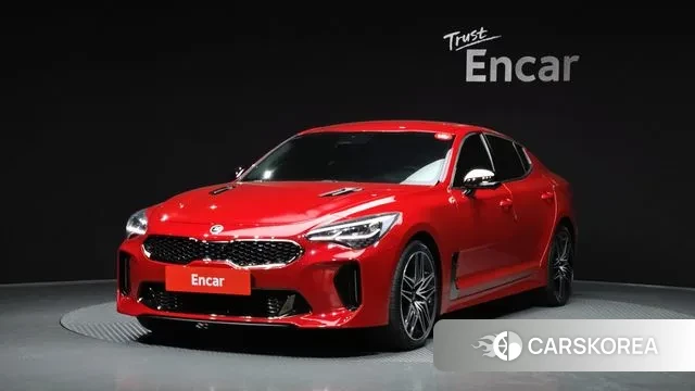 Kia Stinger Meister 2021 Красный из Кореи