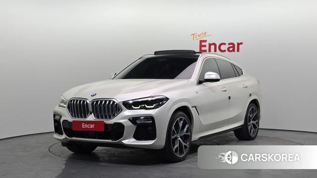 BMW X6 (G06) 2020 Белый из Кореи