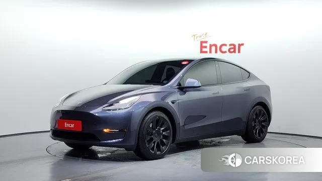 Tesla Model Y 2021 Серый из Кореи