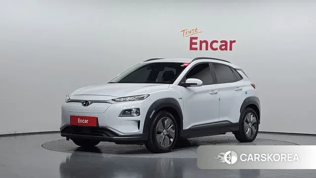 Hyundai Kona Electric 2018 Белый из Кореи