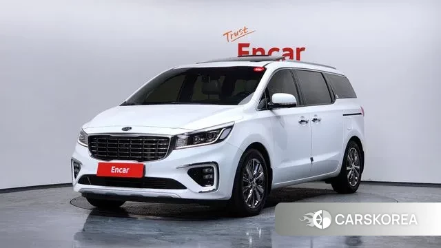 Kia The New Carnival 2018 Белый из Кореи