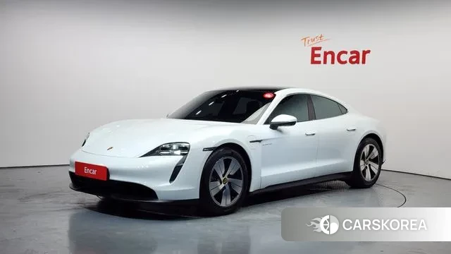 Porsche Taycan 2023 Белый из Кореи