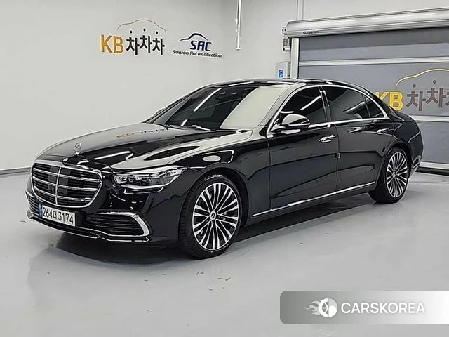 Mercedes-Benz S-Class W223 2023 Черный из Кореи