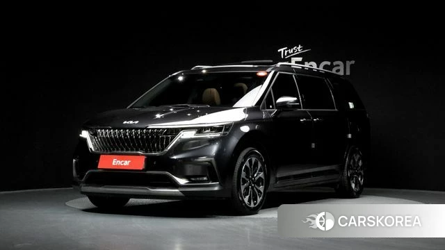 Kia Carnival 4th generation 2023 Серый из Кореи