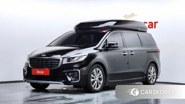 Kia The New Carnival 2018 Черный из Кореи