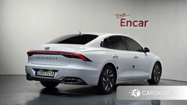 Hyundai The New Grandeur IG Hybrid 2020 Белый из Кореи