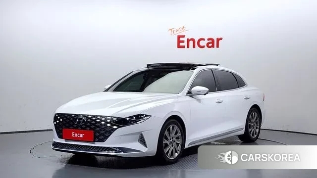 Hyundai The New Grandeur IG Hybrid 2020 Белый из Кореи