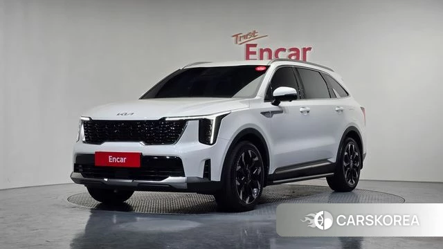 Kia The New Sorento 4th Generation 2024 Белый из Кореи