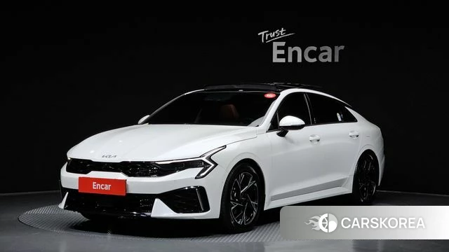 Kia The New K5 Hybrid 3rd generation 2023 Белый из Кореи