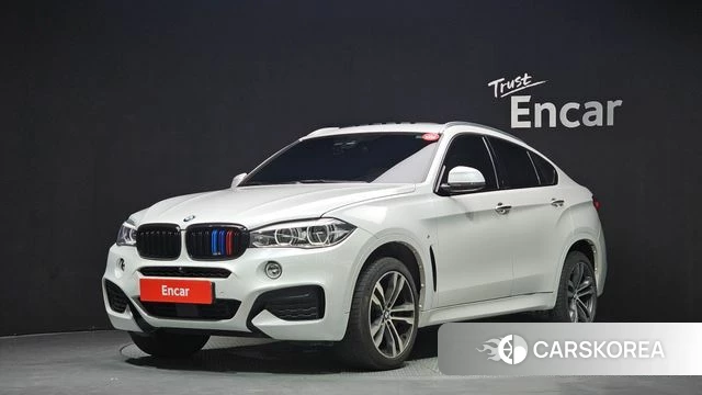 BMW X6 (F16) 2019 Белый из Кореи