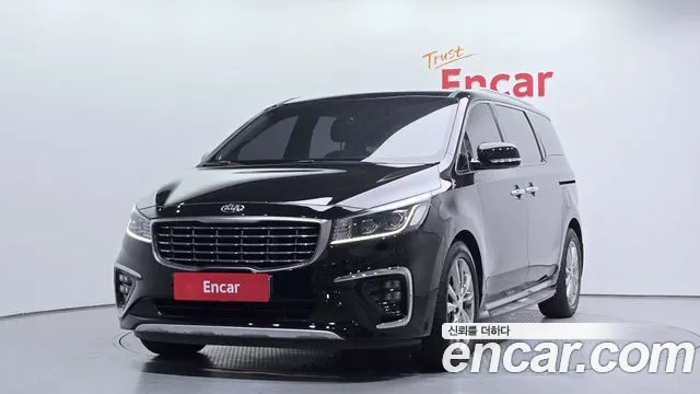 Kia The New Carnival 2019 Черный из Кореи