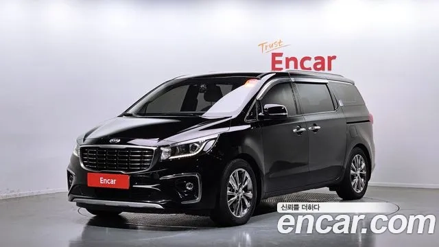 Kia The New Carnival 2020 Черный из Кореи