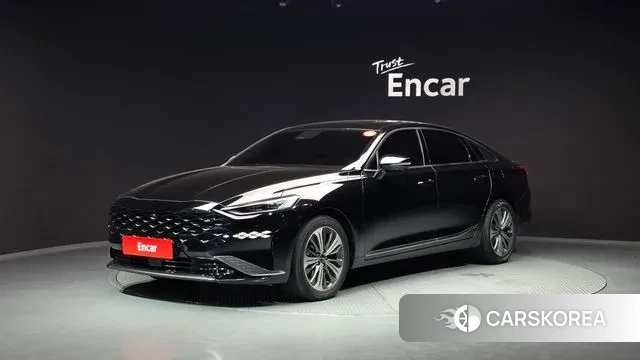 Kia K8 Hybrid 2022 Черный из Кореи