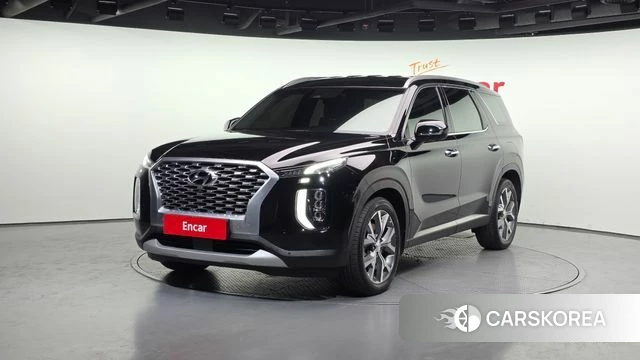 Hyundai Palisade 2021 Черный из Кореи