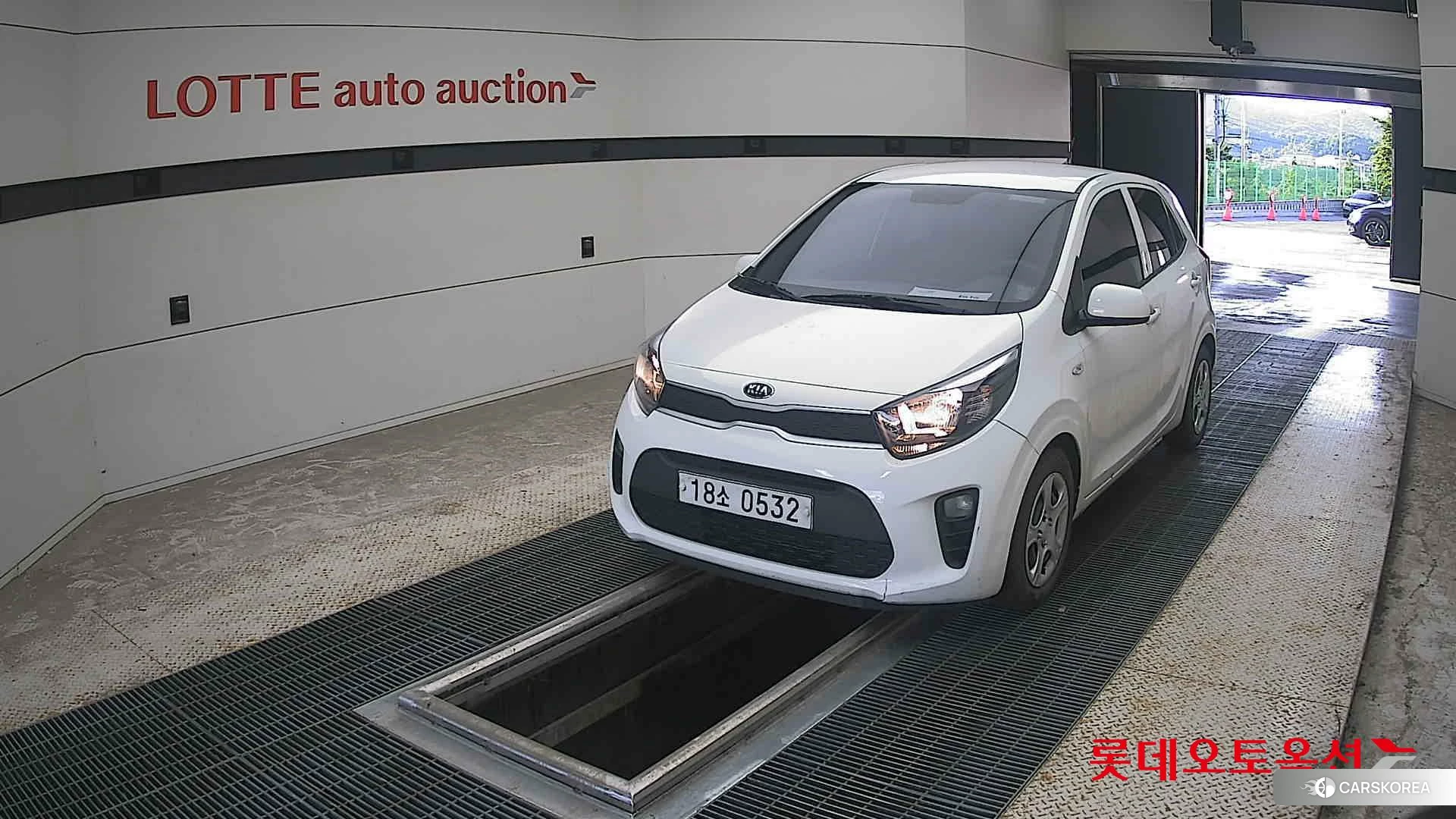 Kia Morning 2019 Белый из Кореи