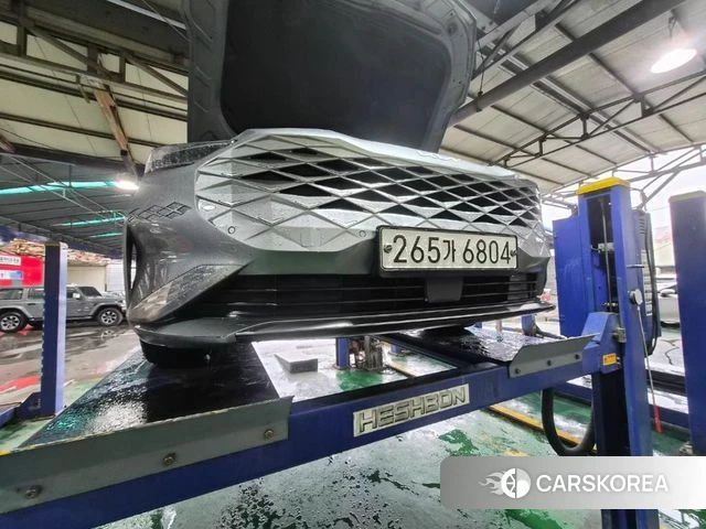 Kia K8 2022 Серебристо-серый из Кореи