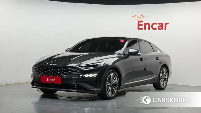 Kia K8 Hybrid 2022 Серый из Кореи
