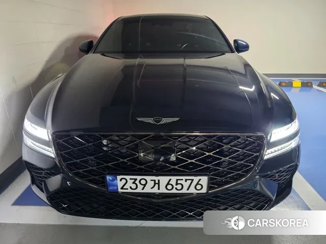 Genesis G80 (RG3) 2024 Темно-зеленый из Кореи