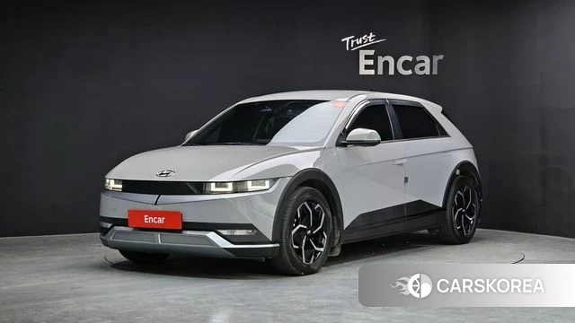 Hyundai Ionic 5 2022 Серебристо-серый из Кореи