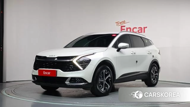 Kia Sportage 5th Generation Hybrid 2023 Белый из Кореи