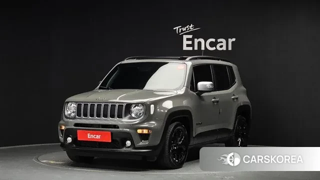 Jeep Renegade 2022 Серый из Кореи
