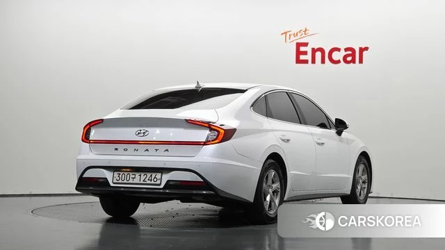 Hyundai Sonata (DN8) 2019 Белый из Кореи