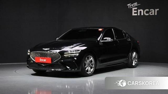 Genesis The New G70 2022 Черный из Кореи