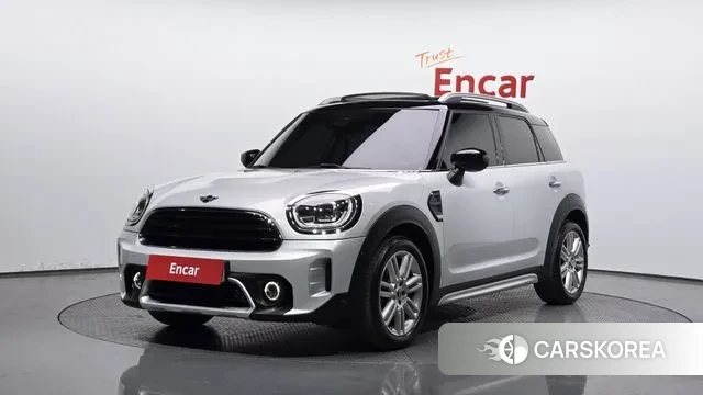 Mini Cooper Countryman 2021 Серебристо-серый из Кореи