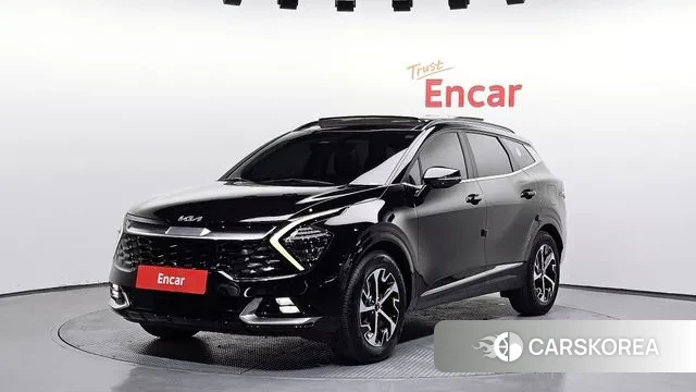 Kia Sportage 5th Generation Hybrid 2021 Черный из Кореи